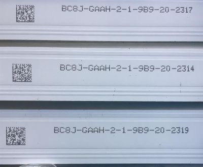 KIT DE LED'S PARA TV VIZIO (20 PIEZAS) / NUMERO DE PARTE CS-MCPCB-150 / 0981010DCF22 / 0981010DCF20 / AMTRAN_65_2019_M65-G0_10x9+10x9_3030C / BC8J-GAAH-2-1-9B9-20 / BC8J-GAAH-2-1-6B9-22 / LB6507N / PANEL V650DJ4-D03 / MODELOS V655-G9 / M657-G0 / V655 - Imagen 2